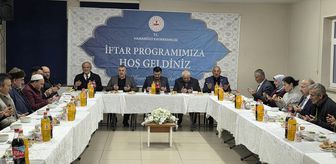 Kaymakam Arslan ve Belediye Başkanı Demir, muhtarlarla iftar yaptı