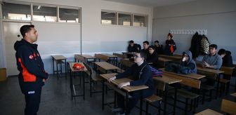Kayseri'de Deprem Haftası dolayısıyla tatbikat düzenlendi