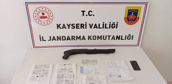Kayseri'de tefecilik operasyonunda 1 zanlı yakalandı