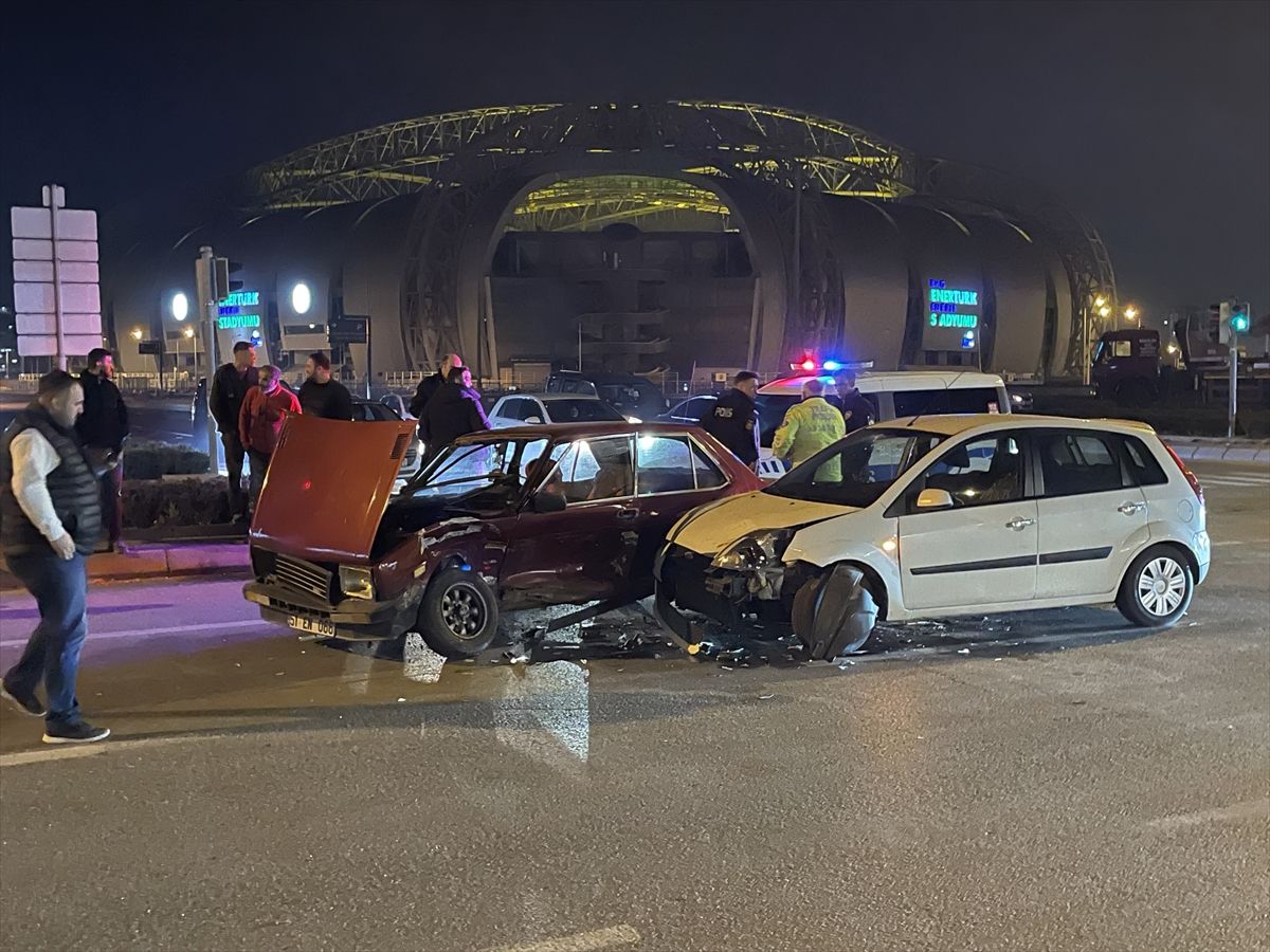 Kayseri'de trafik kazasında 1 kişi yaralandı