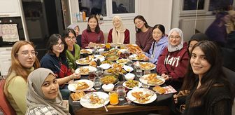 Kayseri'de yaklaşık 1700 uluslararası öğrenci aynı iftar sofrasında buluştu