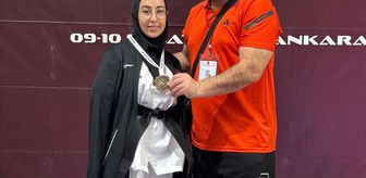 Kayserili sporcular para tekvandoda altın ve bronz madalya kazandı