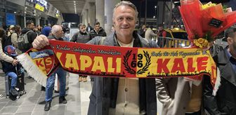 Kayserispor'un prensip anlaşmasına vardığı teknik direktör Erling Moe, kente geldi