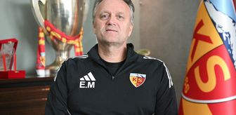Kayserispor'un yeni teknik direktörü Moe 'güven inşa etmek' istiyor