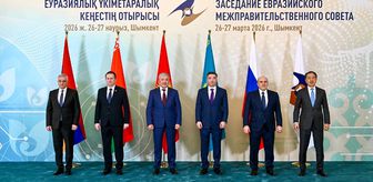 Kazakistan'da Avrasya Ekonomik Birliği üyesi ülkelerin hükümet başkanları bir araya geldi