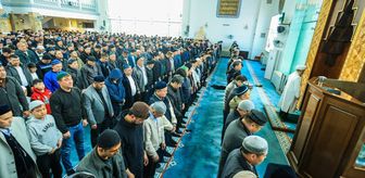 Kazakistan'da bayram namazı kılındı