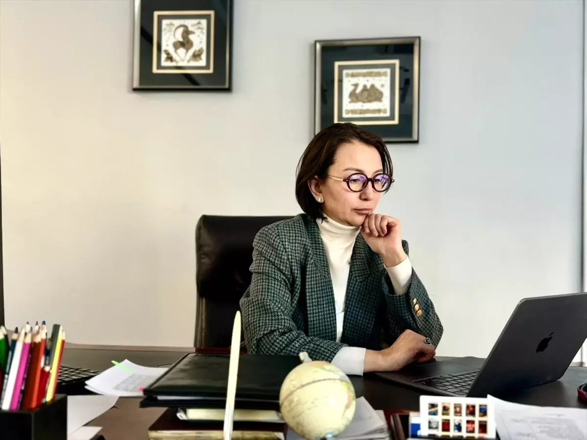 Kazakistan'ın Qazcontent Yönetim Kurulu Başkanı Zadabek, AA'nın "Yılın Kareleri" oylamasına katıldı