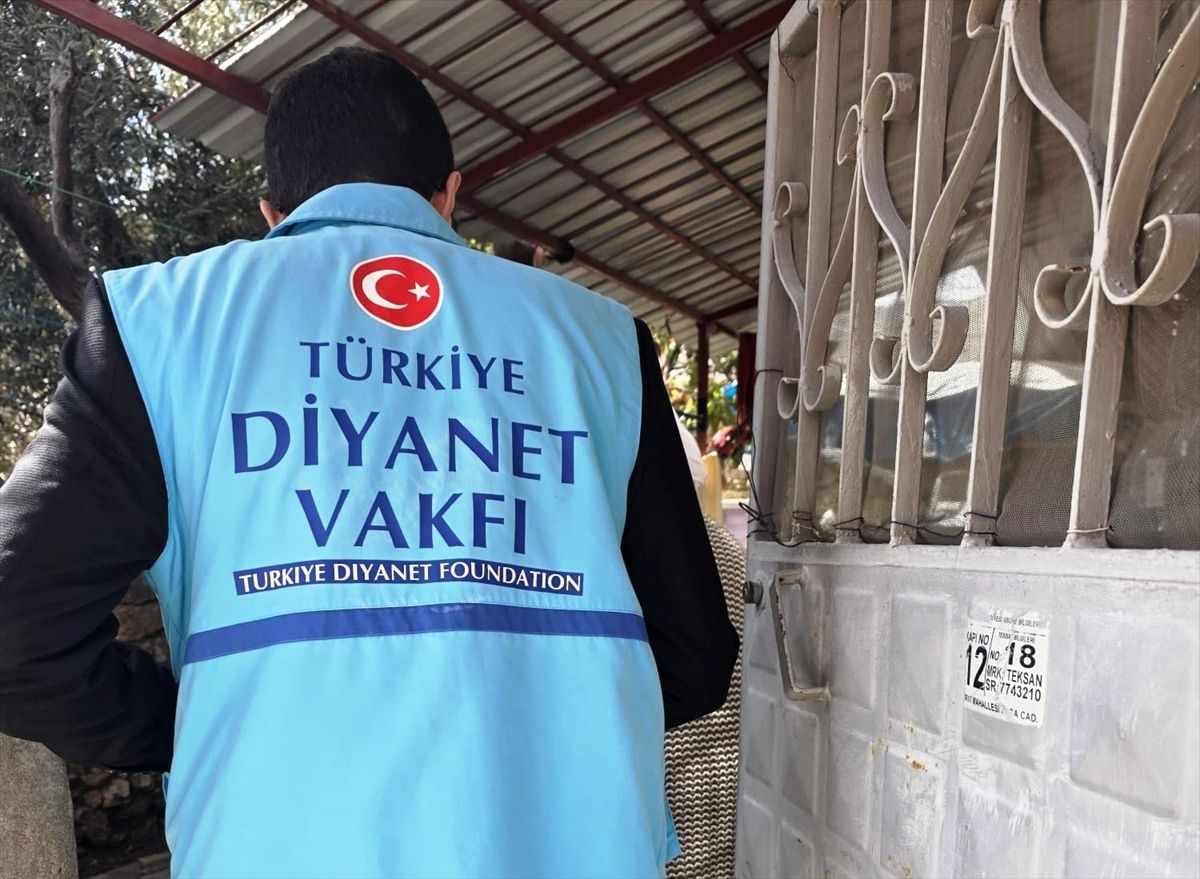 Keban'da ramazan yardımı