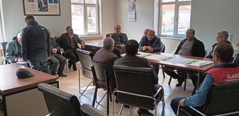 Keban ve Ağın'da çiftçileri bilgilendirme toplantısı