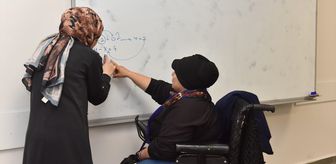 Kepez'de engelli bireylere EKPSS'ye hazırlık desteği
