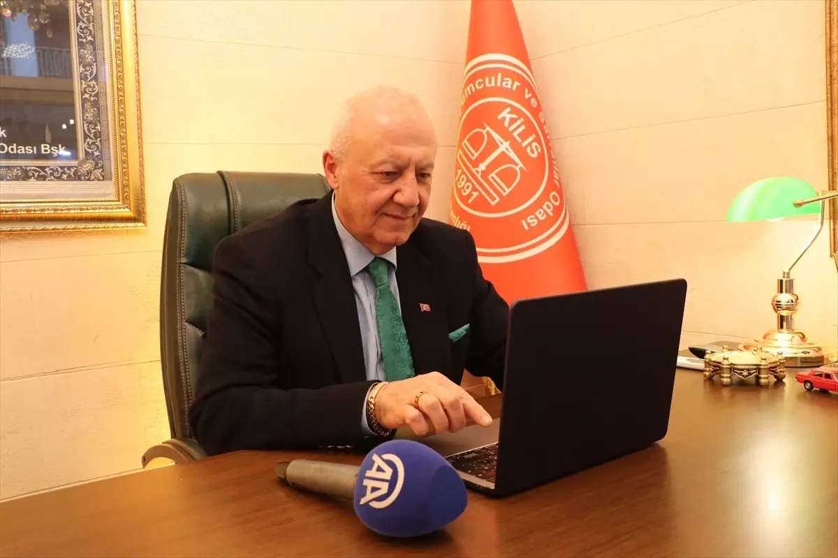 Kilis Kuyumcular Odası Başkanı Bilik, AA'nın "Yılın Kareleri" oylamasına katıldı