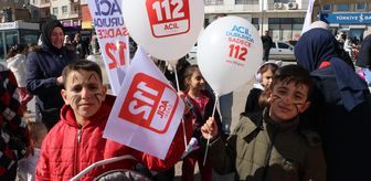 Kilis'te 112 standında vatandaşlar bilgilendirildi