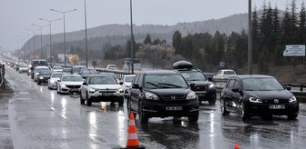 'Kilit kavşak' Kırıkkale'de bayram öncesi trafik yoğunluğu sürüyor