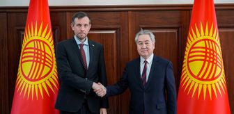 Kırgızistan Dışişleri Bakanı Kulubayev, İngiltere'nin Bişkek Büyükelçisi ile Orta Doğu'yu görüştü