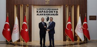 Kırgızistan'ın Ankara Büyükelçisi Kazakbaev'den Kapadokya Alan Başkanlığına ziyaret