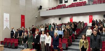 Kırklareli'nde 'Beyin Ölümü ve Kadavrik Donör Bakımı' konferansı düzenlendi