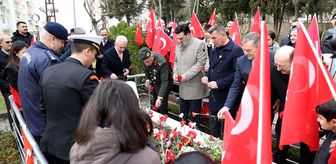 Kırklareli'nde devlet korumasındaki çocuklar şehitliği ziyaret etti
