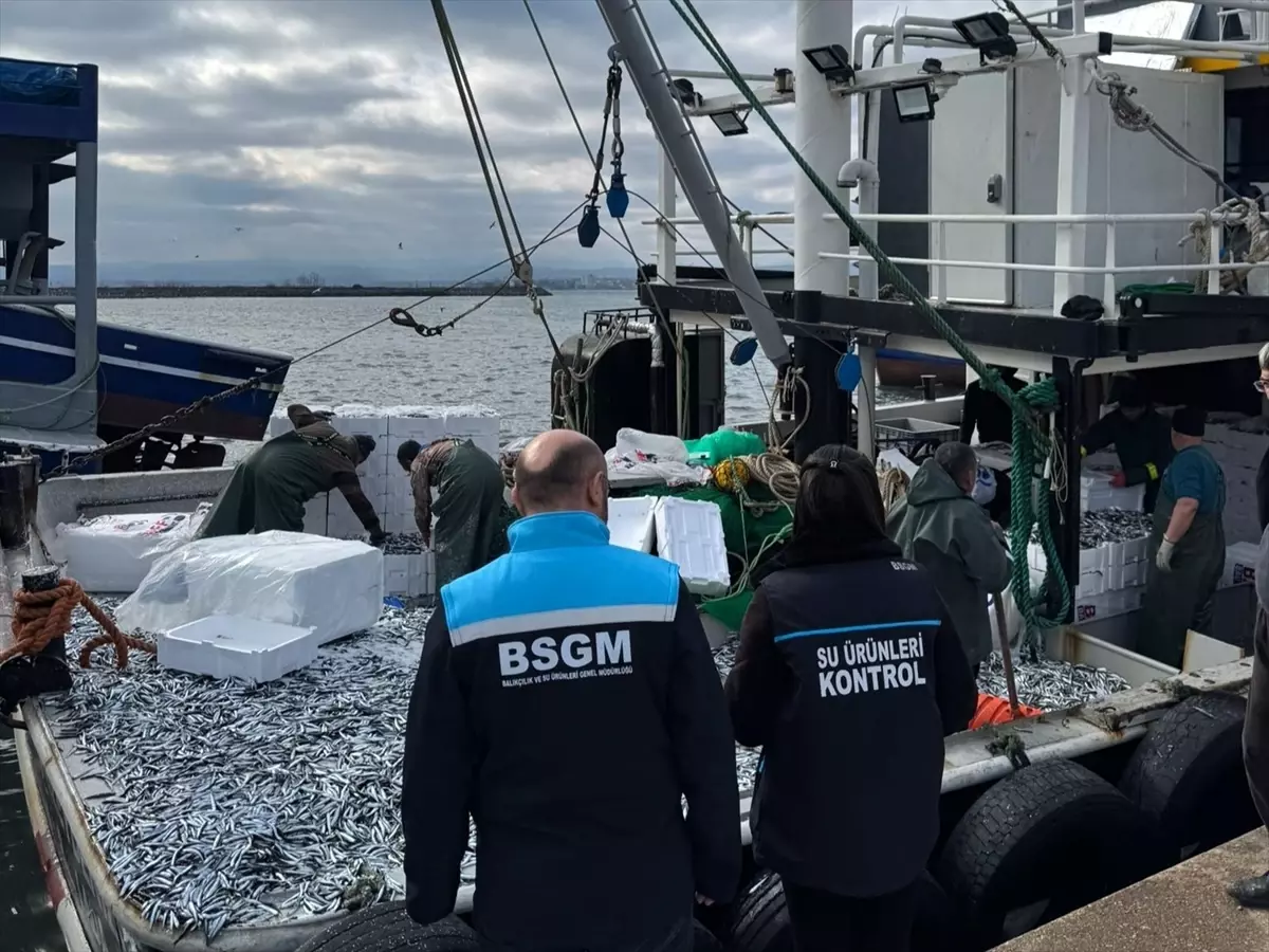 Kırklareli'nde su ürünleri denetimi yapıldı