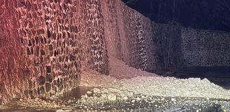 Kırklareli'nde toprak kayması nedeniyle kapanan yol yeniden ulaşıma açıldı