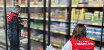 Kırklareli'nde zincir marketlere yönelik ramazan denetimi yapıldı
