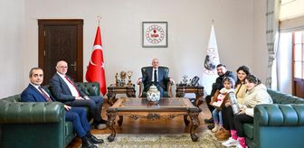 Kırklareli Valisi Turan, başarılı sporcuyla bir araya geldi