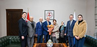 Kırklareli Valisi Turan, huzurevi sakinleriyle bir araya geldi