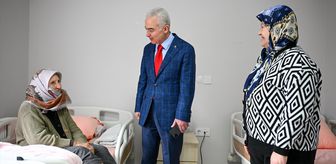 Kırklareli Valisi Turan, huzurevi sakinleriyle bir araya geldi