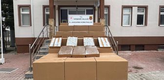 Kırşehir'de 1 milyon 365 bin kaçak makaron ele geçirildi