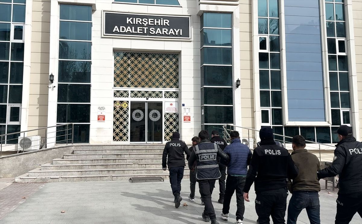 Kırşehir'de 3 hırsızlık şüphelisi tutuklandı