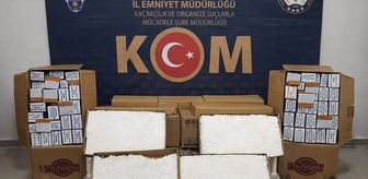Kırşehir'de 72 bin makaron ele geçirildi