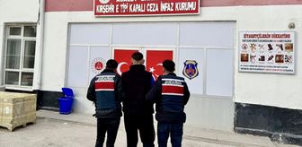 Kırşehir'de cezaevinden izinli çıkan hükümlü uyuşturucu operasyonunda yakalandı