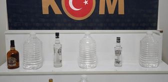 Kırşehir'de kaçak alkol operasyonunda 1 şüpheli yakalandı