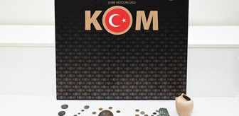 Kırşehir'de tarihi eser niteliğinde 35 sikke ve 3 obje ele geçirildi