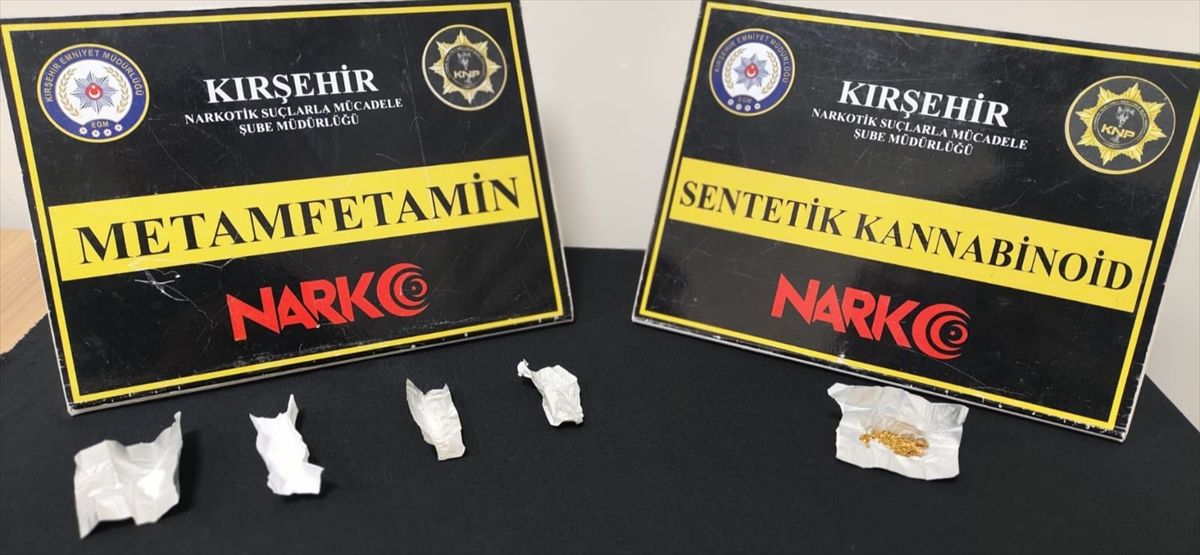 Kırşehir'de uyuşturucu operasyonunda 9 şüpheli yakalandı