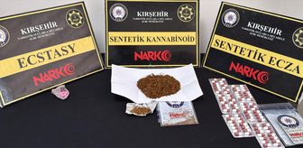 Kırşehir'de uyuşturucu operasyonunda yakalanan zanlı tutuklandı