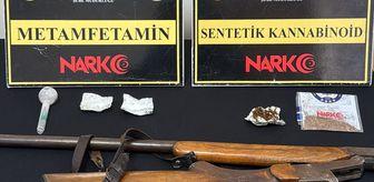 Kırşehir'de uyuşturucu operasyonunda yakalanan 9 zanlıdan biri tutuklandı