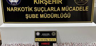Kırşehir'de uyuşturucu operasyonunda yakalanan zanlı tutuklandı