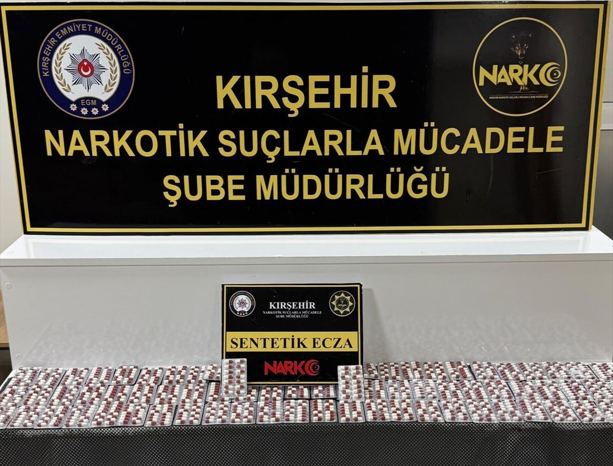 Kırşehir'de uyuşturucu operasyonunda yakalanan zanlı tutuklandı