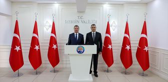 KKTC Başbakanı Üstel, Mersin Valisi Toros'u ziyaret etti