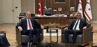KKTC Cumhurbaşkanı Erhürman, Kültür ve Turizm Bakanı Ersoy ile görüştü