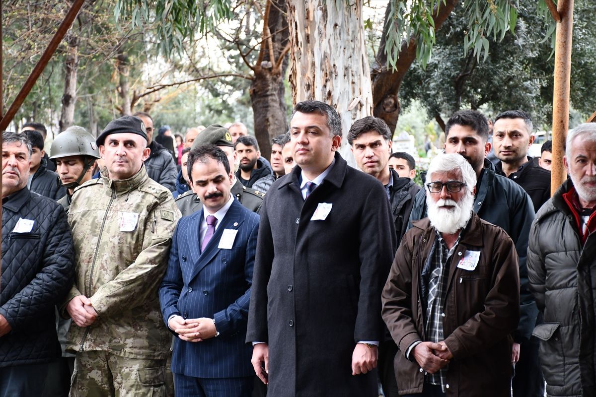 KKTC'de vefat eden askerin cenazesi Hatay'da toprağa verildi