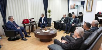 KKTC Dışişleri Bakanı Ertuğruloğlu, BBP Genel Başkanı Destici'yi kabul etti