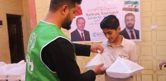 Kocaeli Büyükşehir Belediyesi, Rakka'da günlük 1000 kişilik iftar veriyor