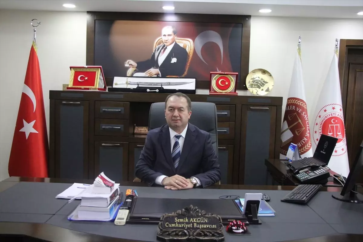 Kocaeli Cumhuriyet Başsavcısı Akgün, 2025 yılı adli verilerini paylaştı