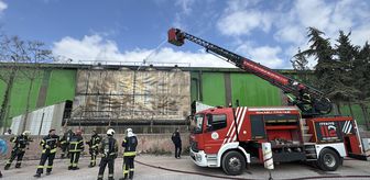 Kocaeli'de sunta fabrikasında çıkan yangın söndürüldü