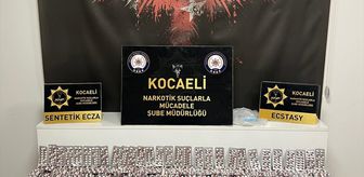 Kocaeli'de uyuşturucu operasyonlarında 3 şüpheli tutuklandı