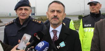 Kocaeli Valisi Aktaş, bayram trafiği tedbirlerini denetledi Açıklaması