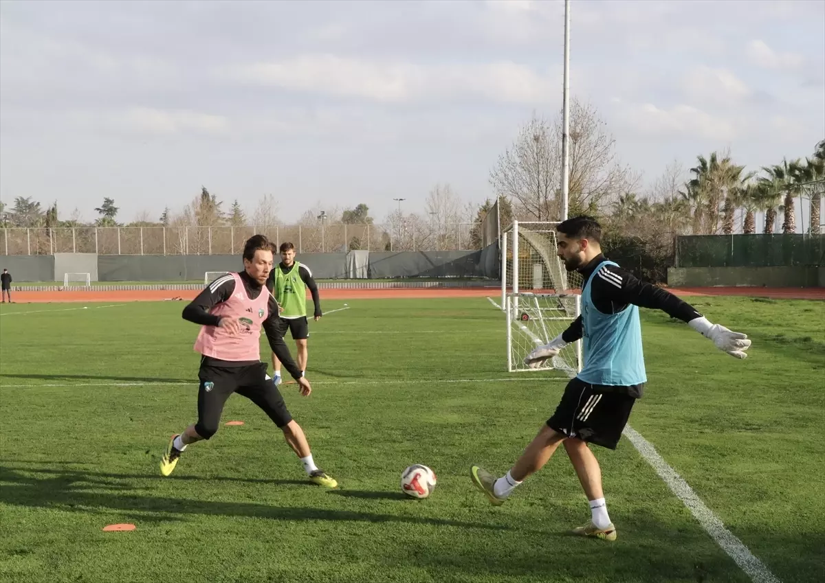 Kocaelispor, Gaziantep FK maçının hazırlıklarına başladı