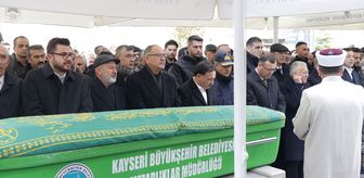 Kocasinan Belediye Başkanı Çolakbayrakdar'ın vefat eden babası son yolculuğuna uğurlandı