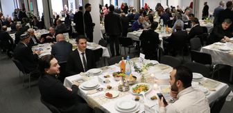 Köln'de İslam Toplumu Milli Görüş Teşkilatı iftar programı düzenlendi